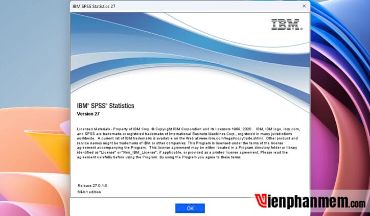 IBM SPSS Statistics 27