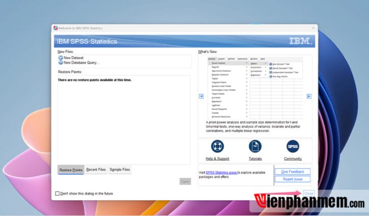 IBM SPSS Statistics 27