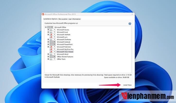 Microsoft Office 2013 Active Full tính năng mới nhất