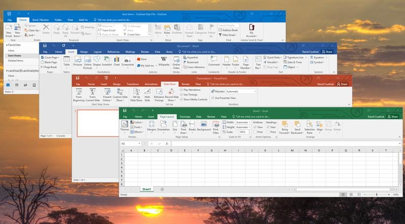 Microsoft Office 2016 Active Full tính năng mới nhất