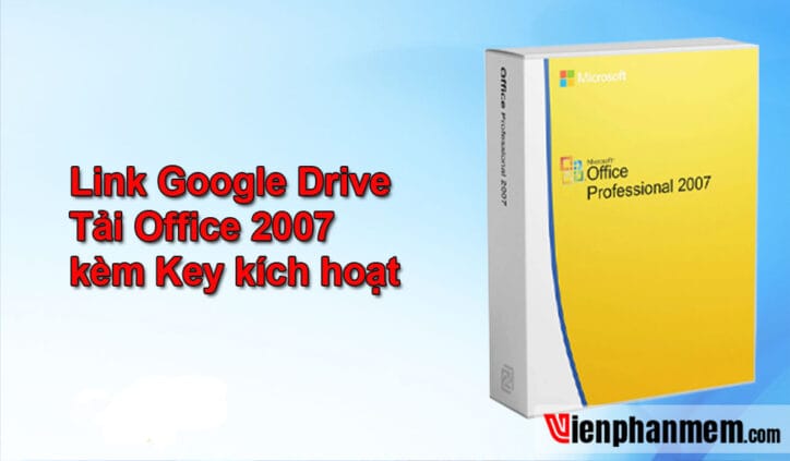 Microsoft Office 2007 Active full tính năng
