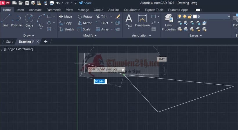 Kích hoạt Autocad 2023