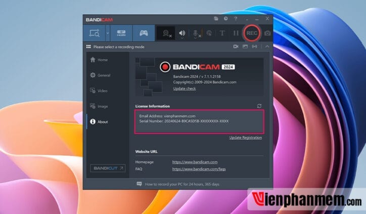Hướng dẫn chi tiết cách sử dụng Bandicam 7.1.1 đơn giản, hiệu quả