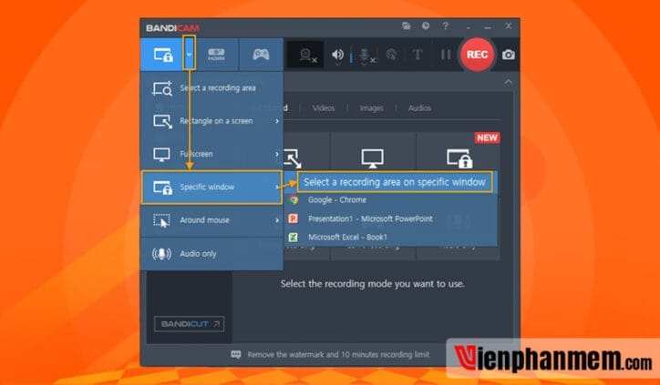 Những tính năng mới của Bandicam phiên bản 7.1.2