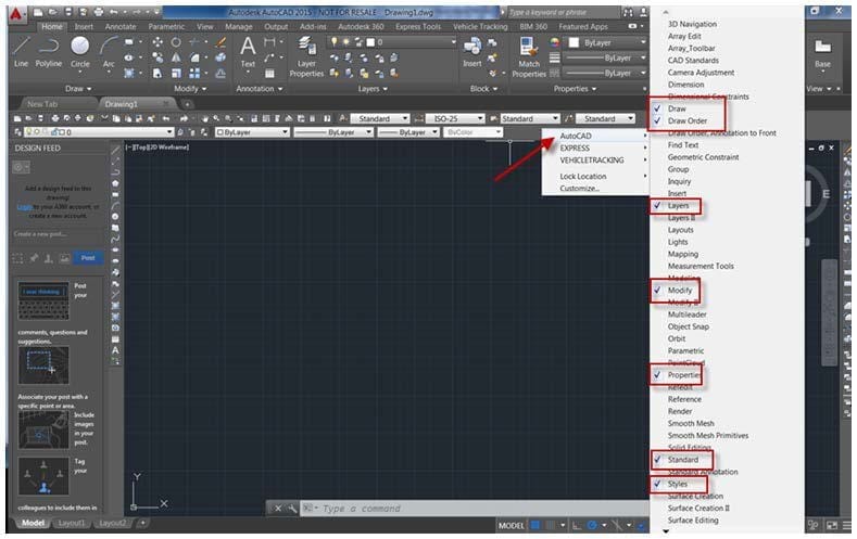 How to change AutoCAD 2015 back to classic view | Symetri.co.uk