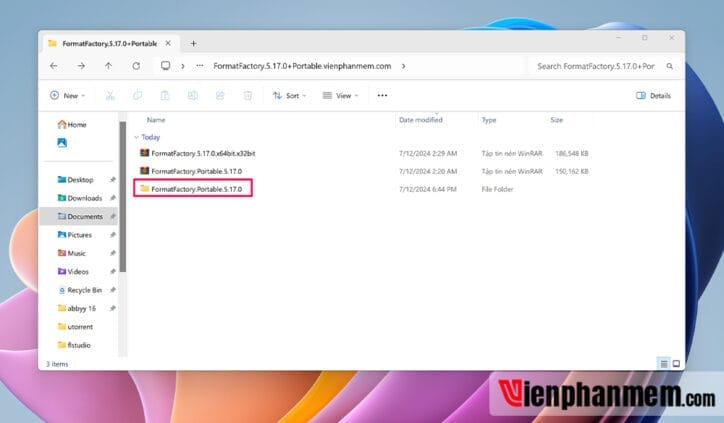 Cài đặt Format Factory Portable 5.17.0