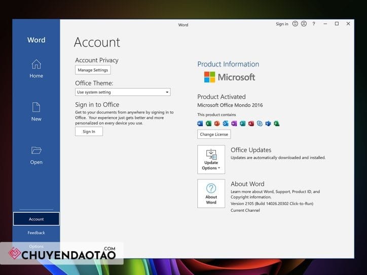 Các bước cài đặt và cách Crack Office 365 bản quyền đơn giản nhất