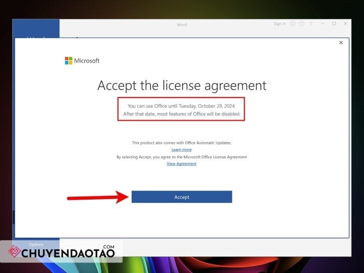 Các bước cài đặt và cách Crack Office 365 bản quyền đơn giản nhất