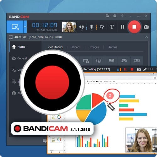 Tải & Download Bandicam 8.1.1.2518 Full Crack