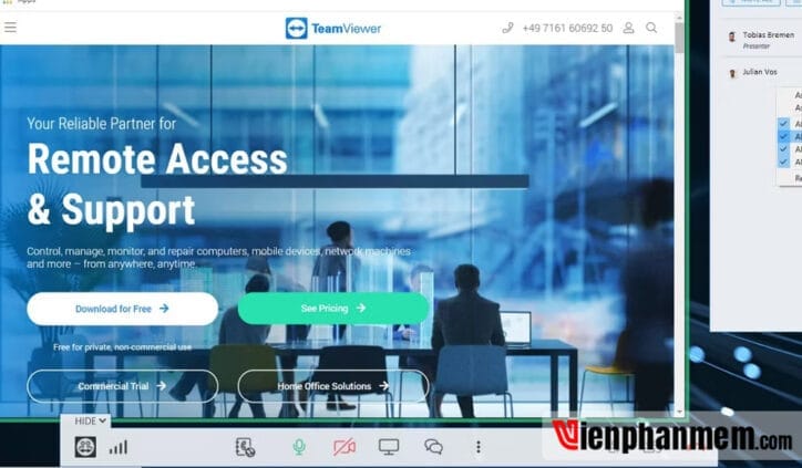 Lợi ích sử dụng TeamViewer 15