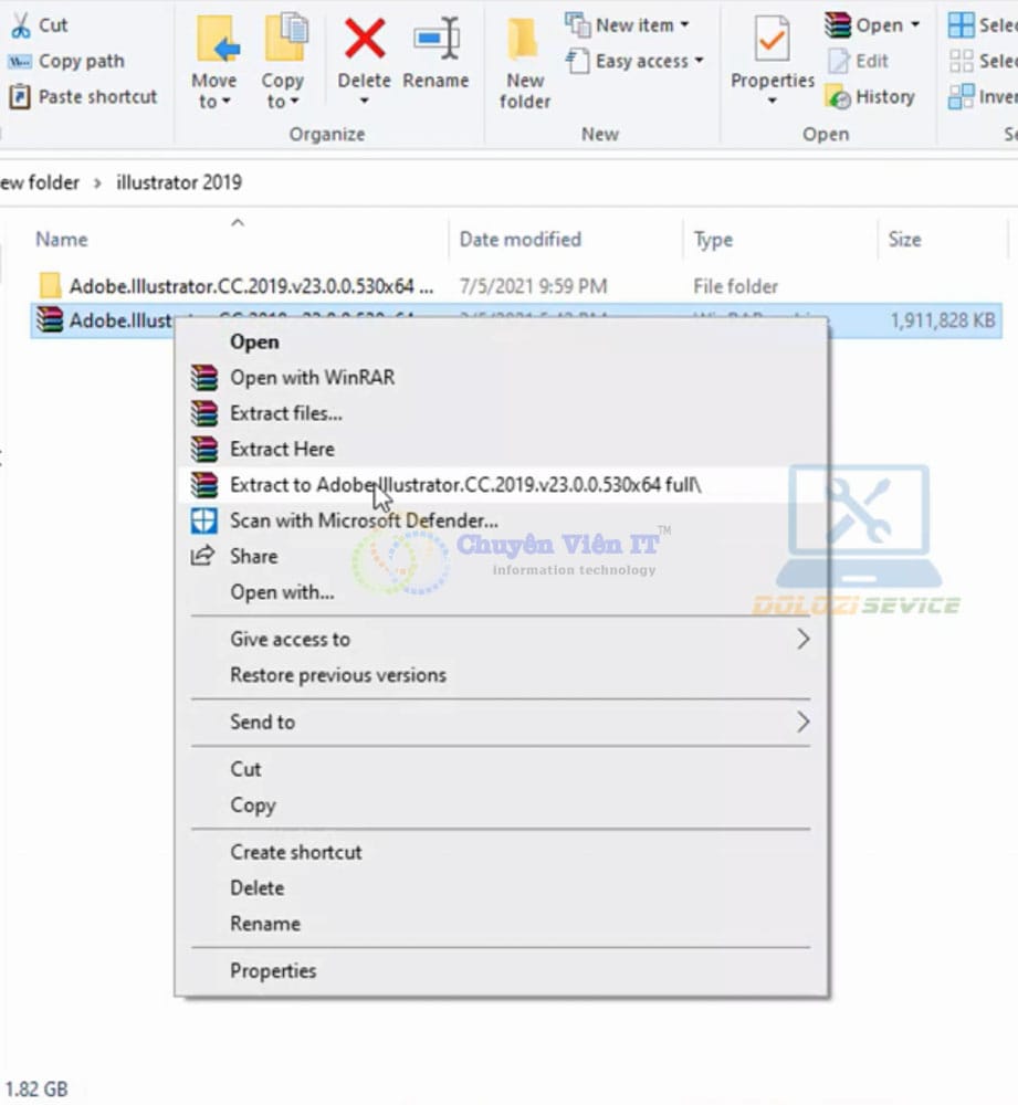 Adobe Illustrator 2019